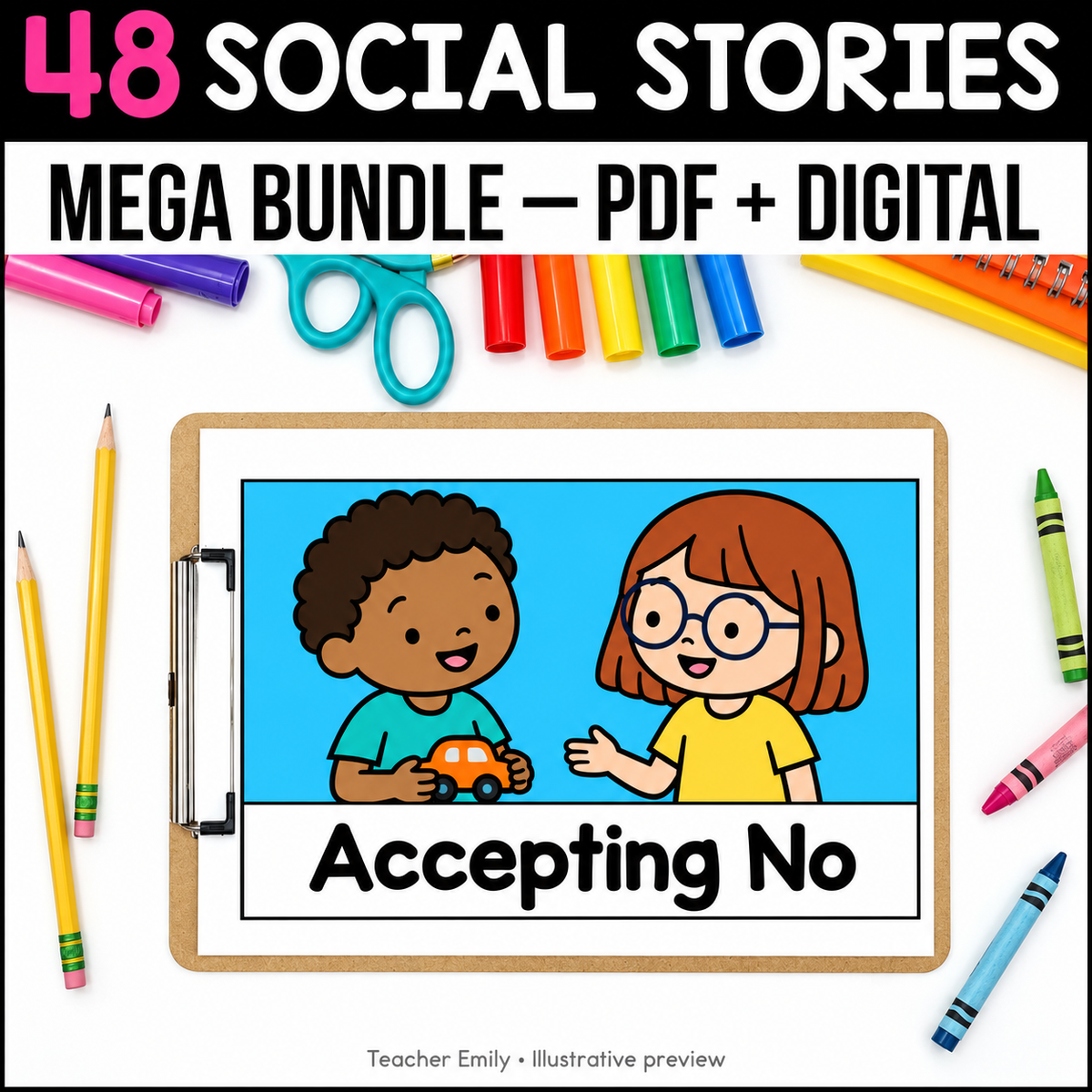 48 Social Stories MEGA BUNDLE