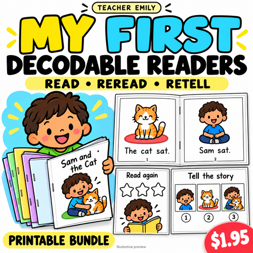 My First Decodable Readers Bundle