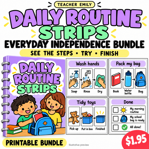Everyday Independence Visual Routines Bundle