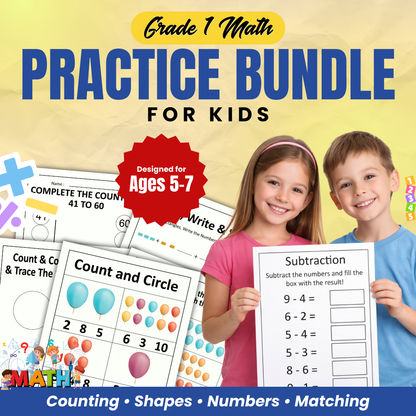 1st Grade Math Games Bundle