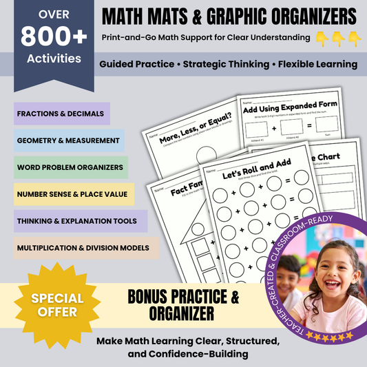 All in one Math Learning bundle