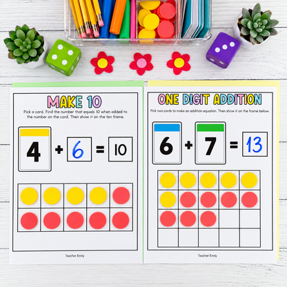 Math Card Games MEGA BUNDLE - CCSS Aligned K-4th Grade