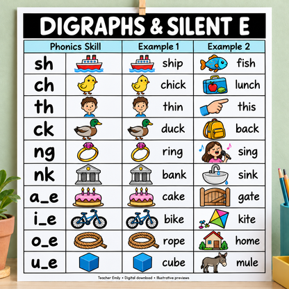 Phonics Spelling Rules Posters and Anchor Charts - SOR Aligned