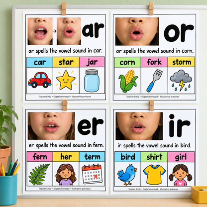 Phonics Spelling Rules Posters and Anchor Charts - SOR Aligned