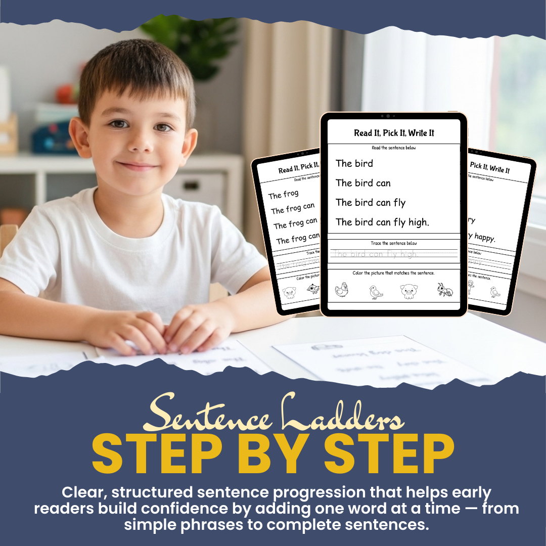 Sentence Ladder Reading Bundle