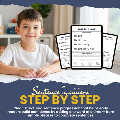 Sentence Ladder Reading Bundle