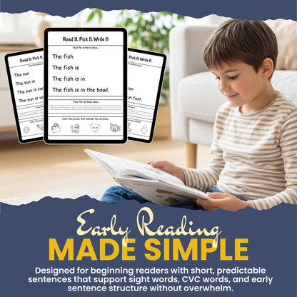 Sentence Ladder Reading Bundle
