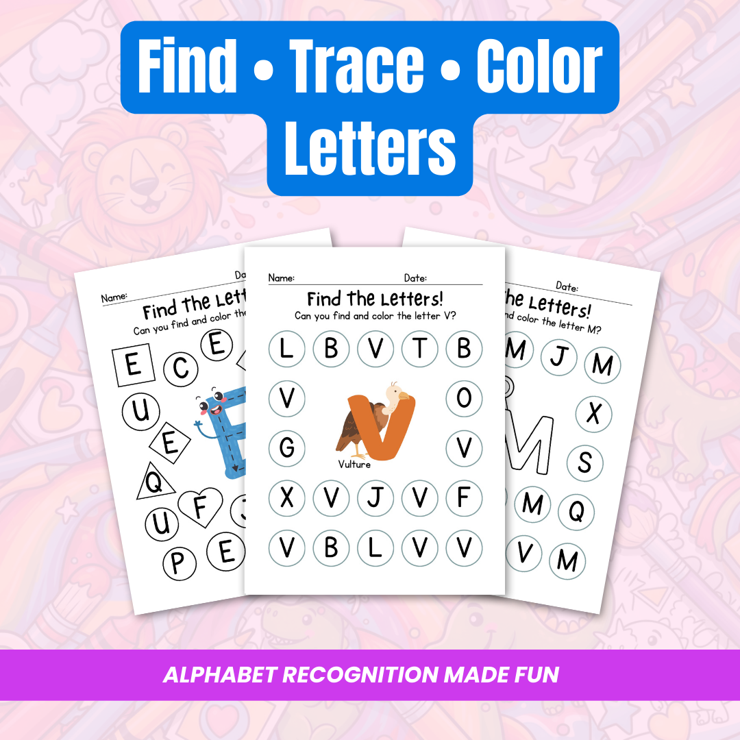 One-Page Crafts & Guided Drawing Activity Bundle