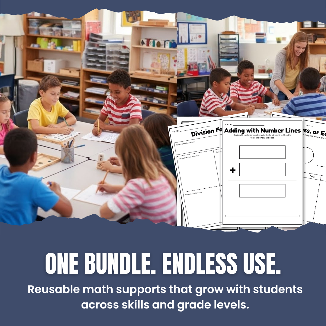 All in one Math Learning bundle