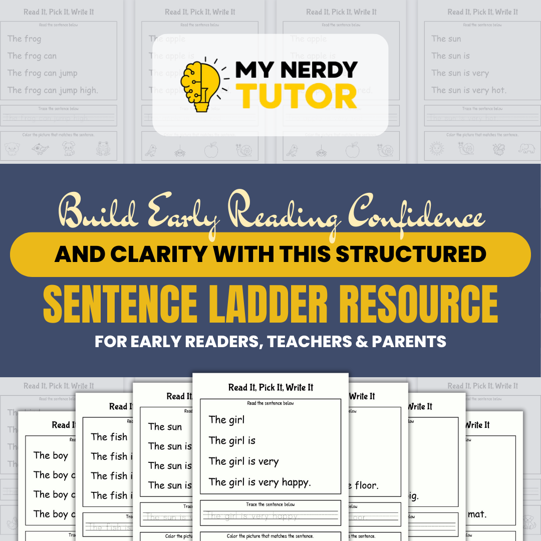 Sentence Ladder Reading Bundle