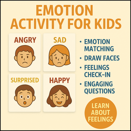 Emotional Activity for Kids FREE