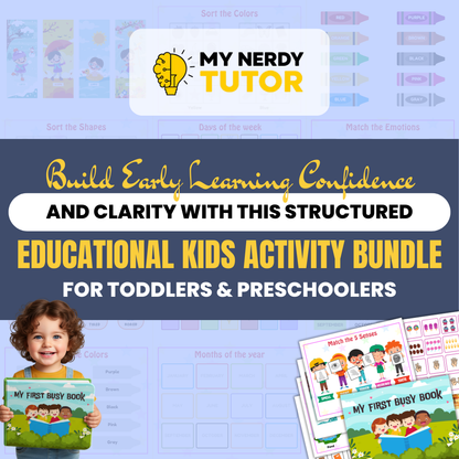 Kids Mastery Activity Bundle