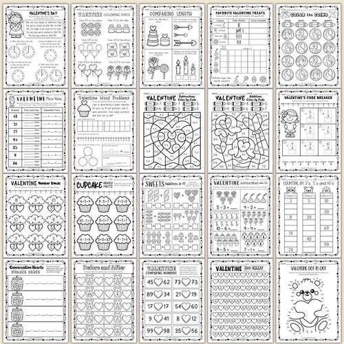 Morning Math Worksheets