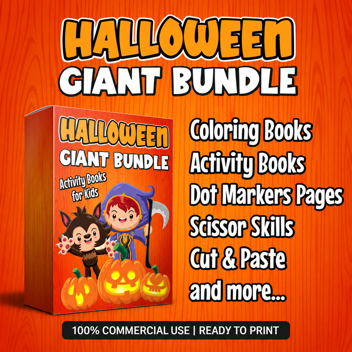 Halloween Printable Activity Pack Busy Book