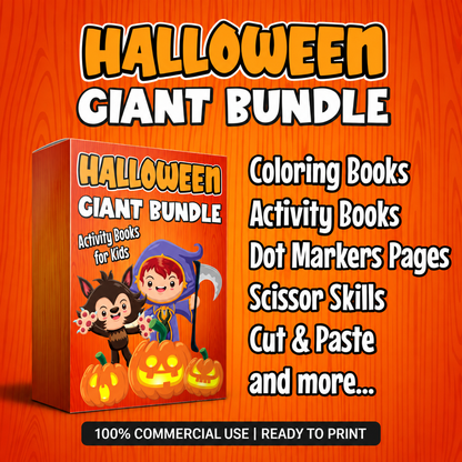 Halloween Printable Activity Pack Busy Book