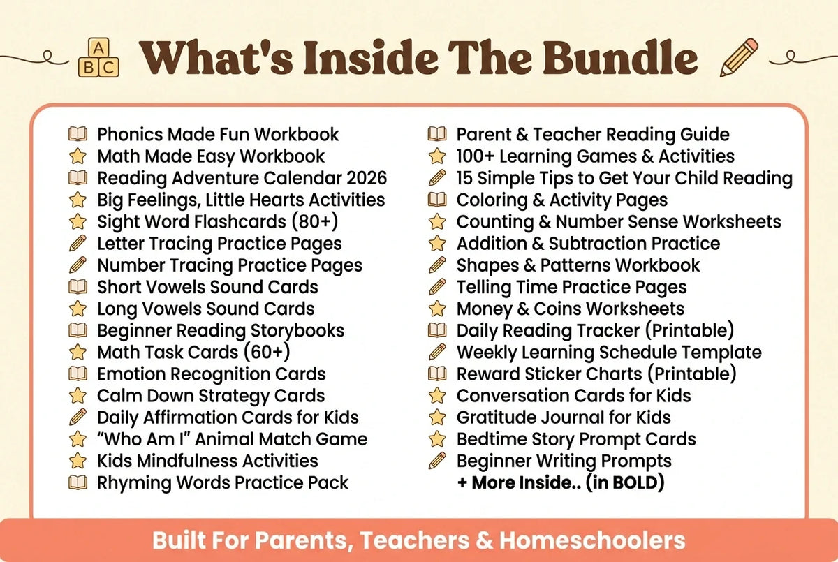 Kids Learning Guides - All in 1