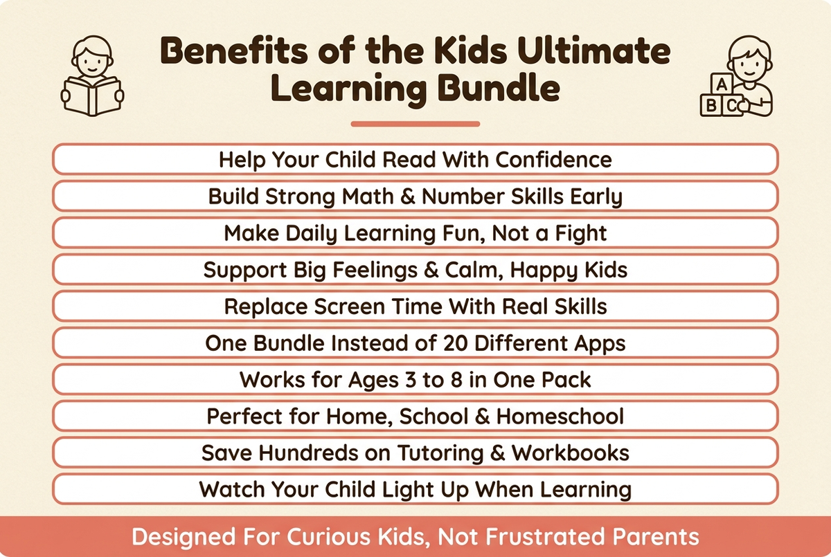 Kids Learning Guides - All in 1