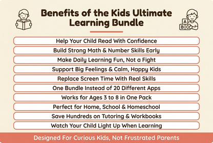 Kids Learning Guides - All in 1