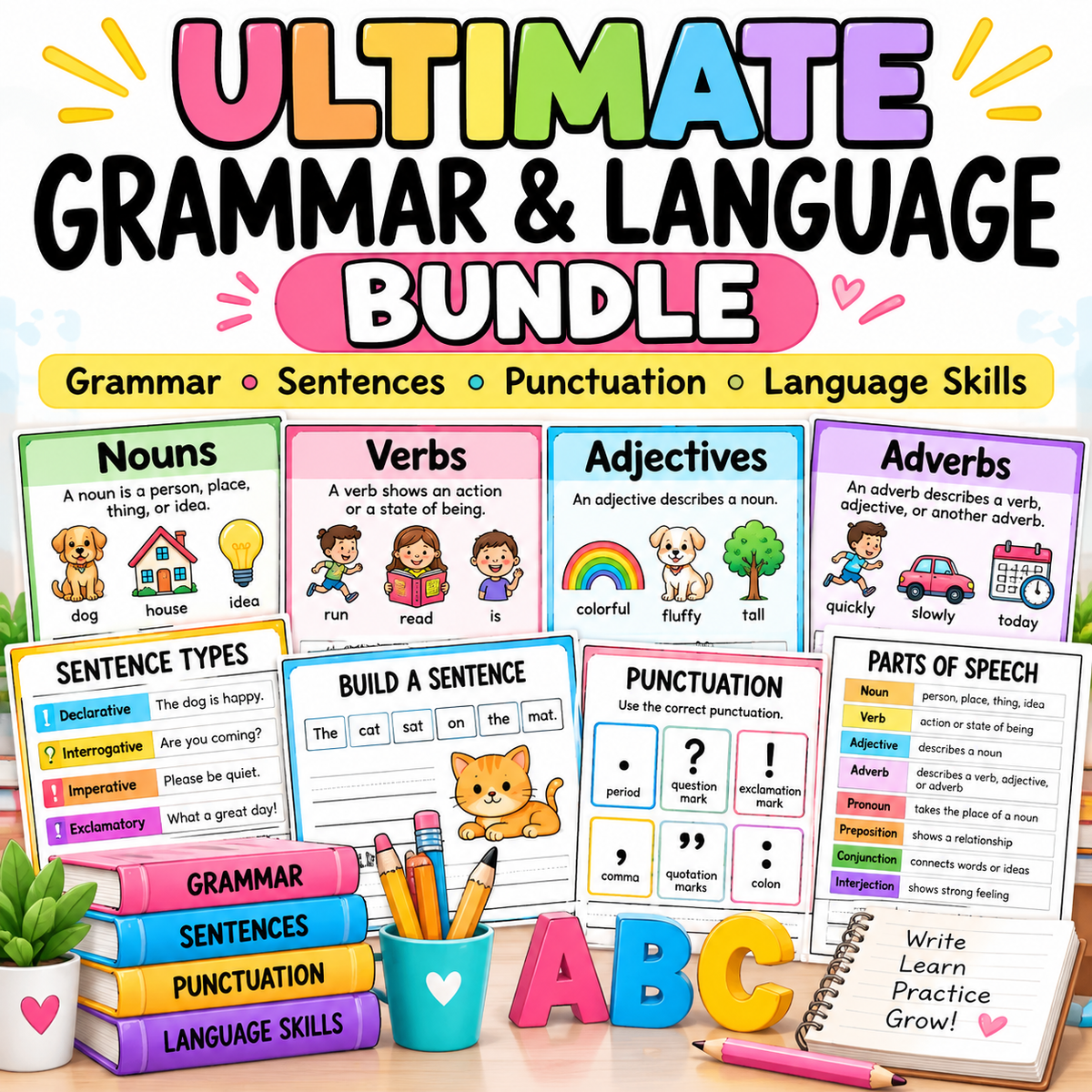 Ultimate Grammar & Language Bundle