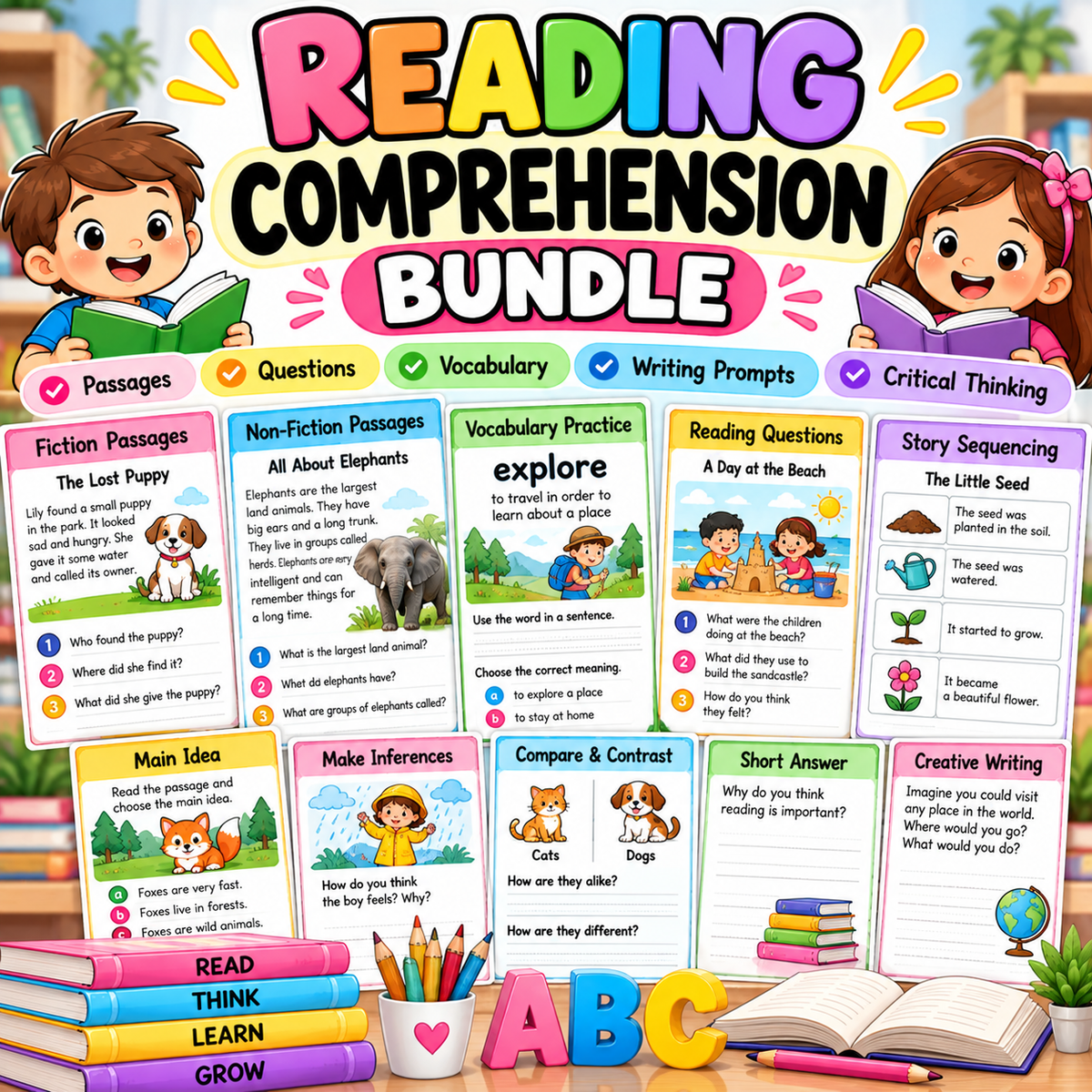 Reading Comprehension Bundle